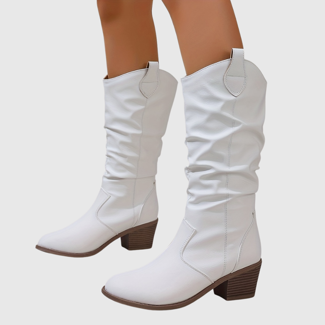 Hattie | Μπότες western σε καφέ
