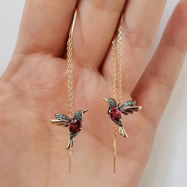Josefine | Ohrringe mit Kolibri